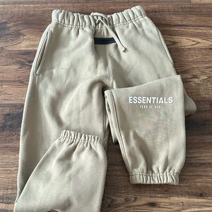 Essentials Kids Beige Joggers